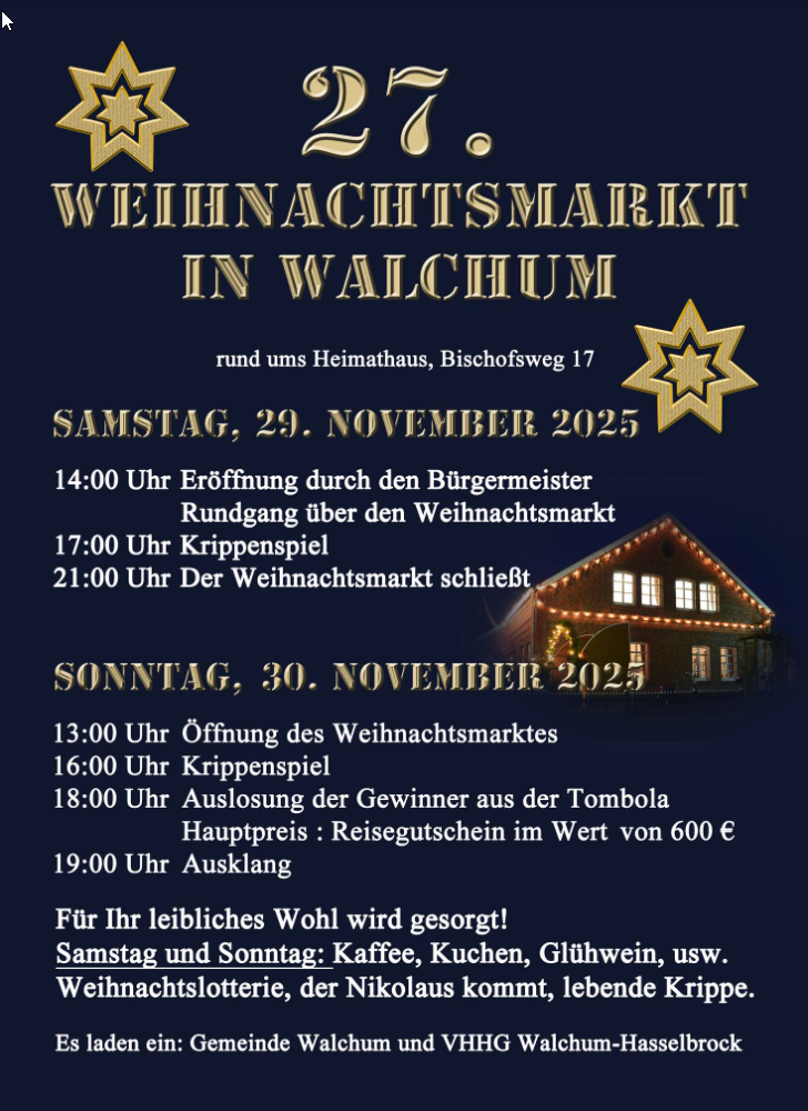 Walchum Weihnachtsmarkt